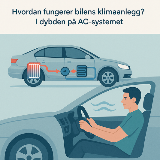5 tydelige tegn på at bilen din trenger ny AC-gass