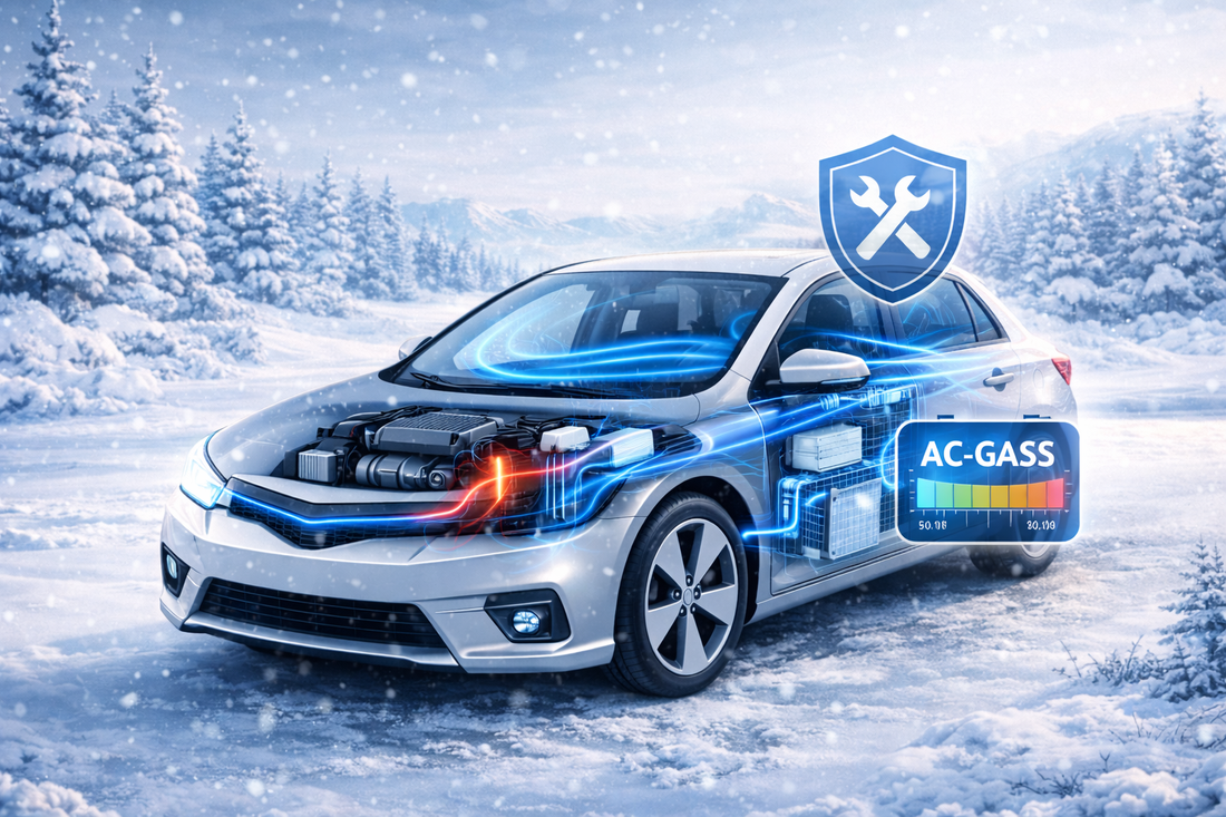 Hvilken gass brukes for AC?