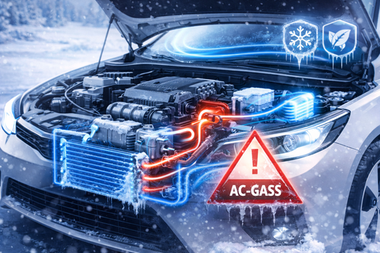 Hvilken gass brukes i AC i dag?